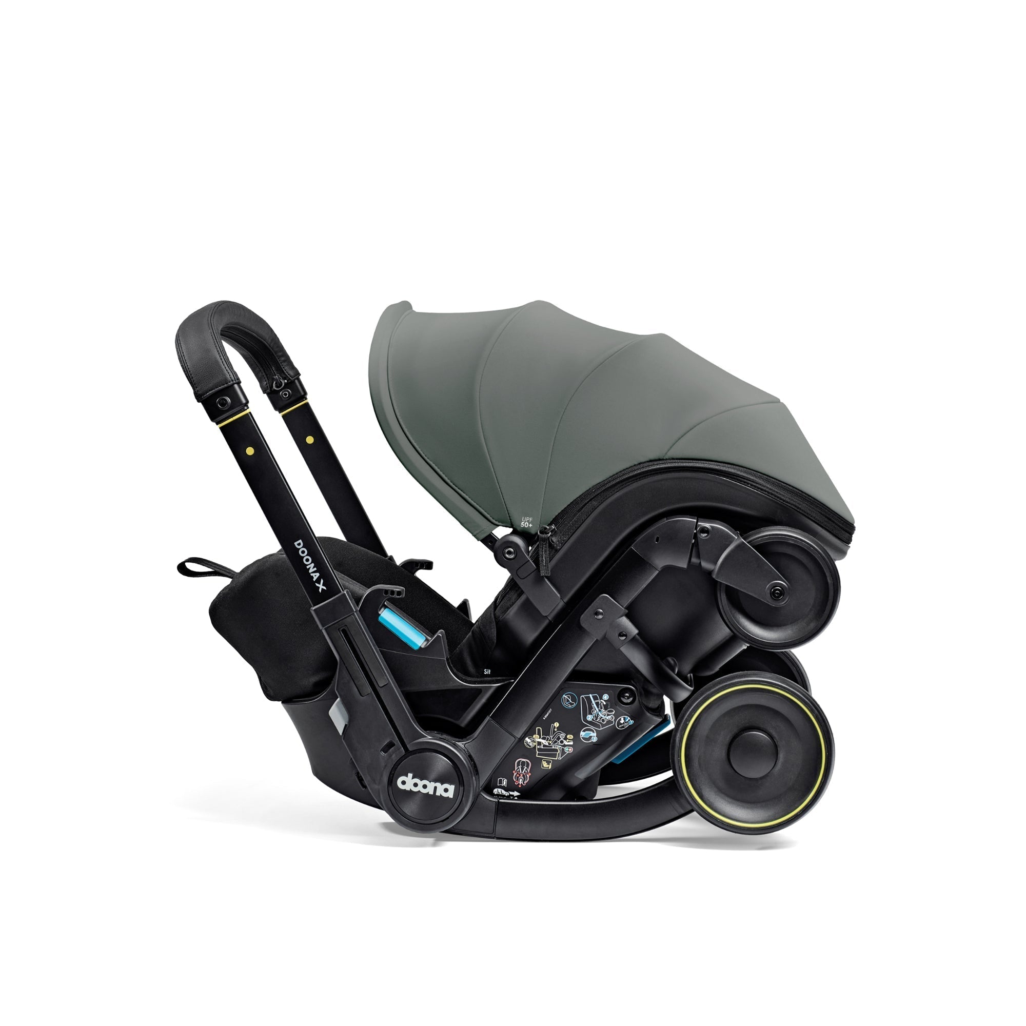 Doona X Car Seat & Stroller & Isofix Base - Slate Green