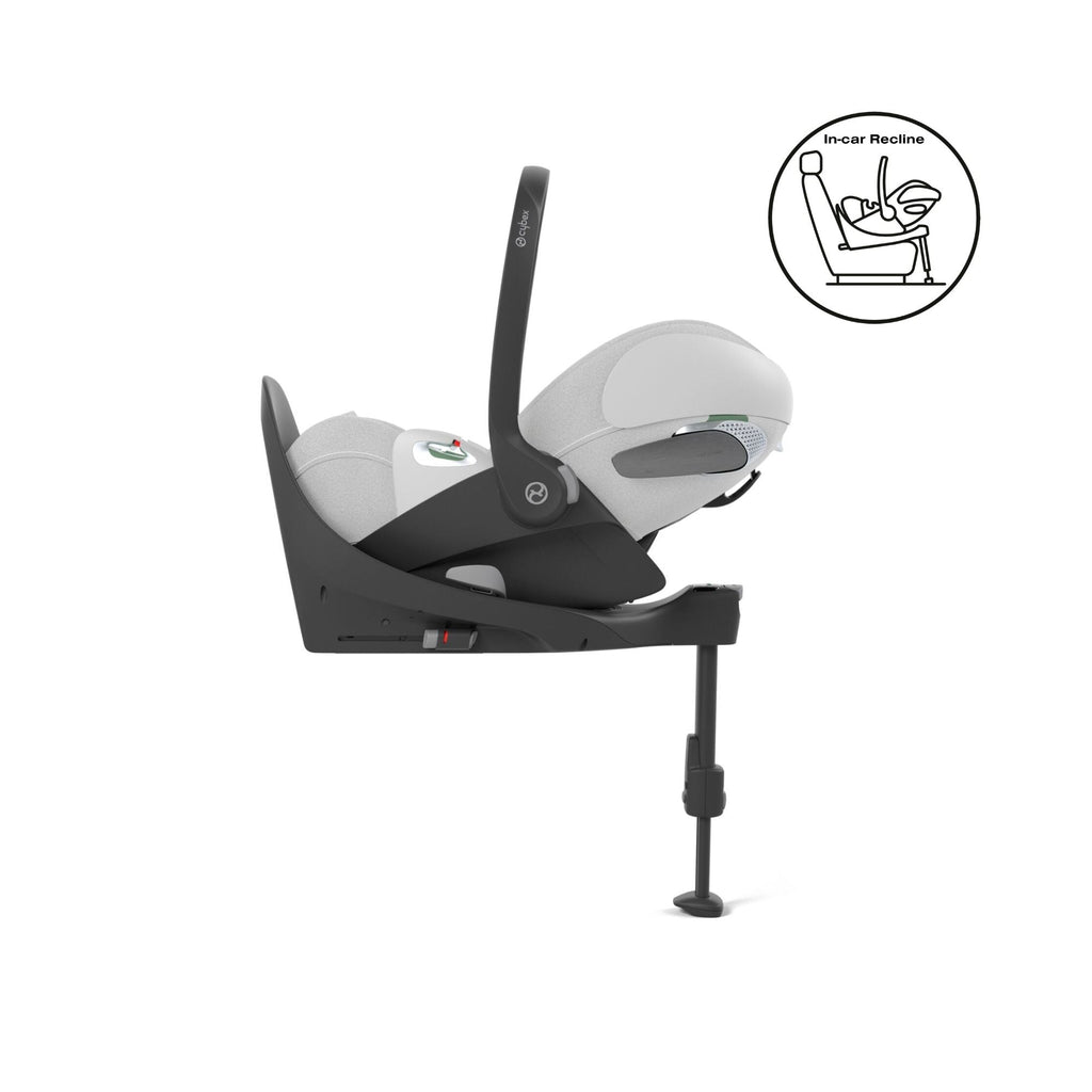Cybex Cloud T i-Size Plus Car Seat - Platinum White