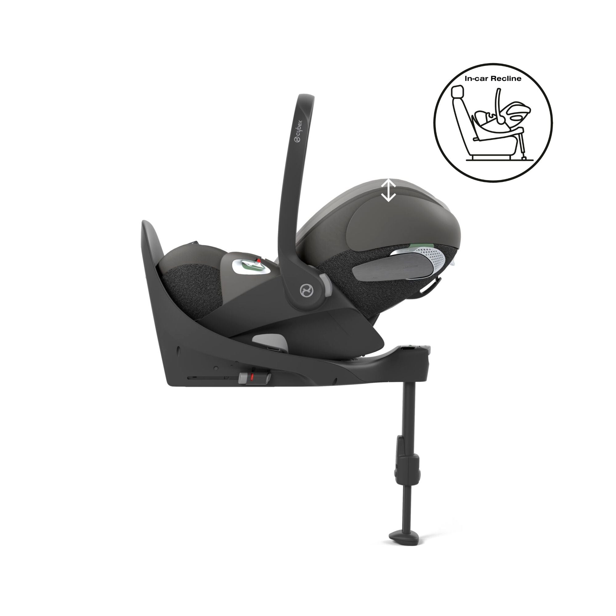 Cybex Cloud T i-Size Plus Car Seat & Base T Isofix Base - Mirage Grey