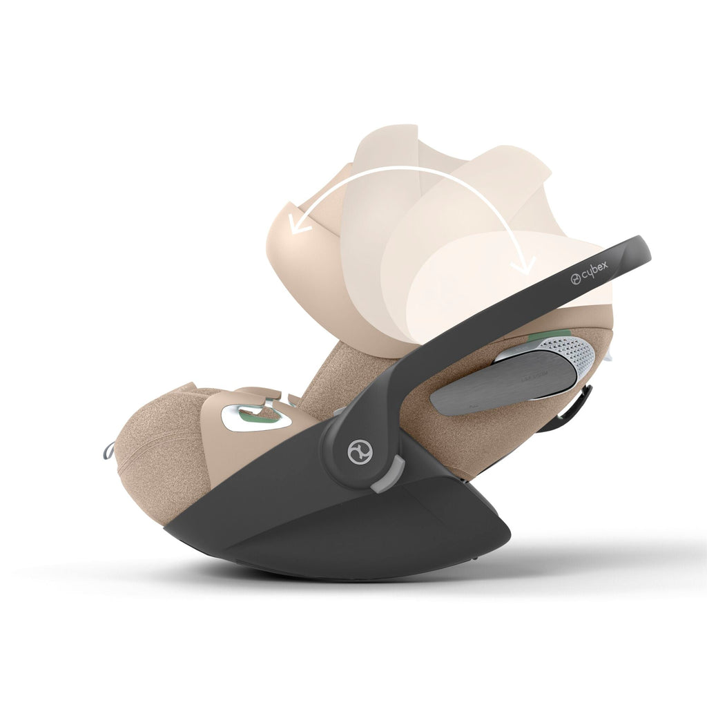 Cybex Cloud T i-Size Plus Car Seat & Base T Isofix Base - Cozy Beige