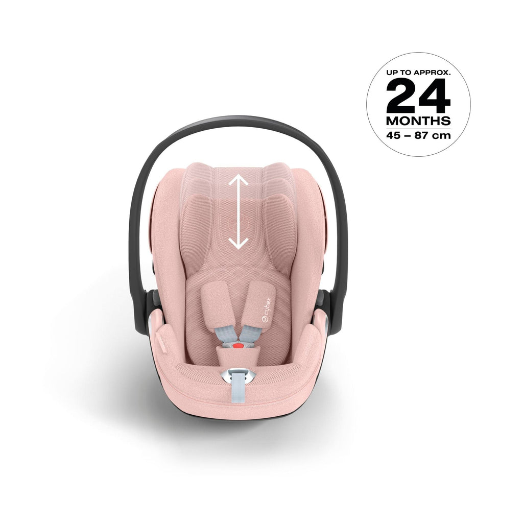 Cybex Cloud T i-Size Plus Car Seat - Peach Pink