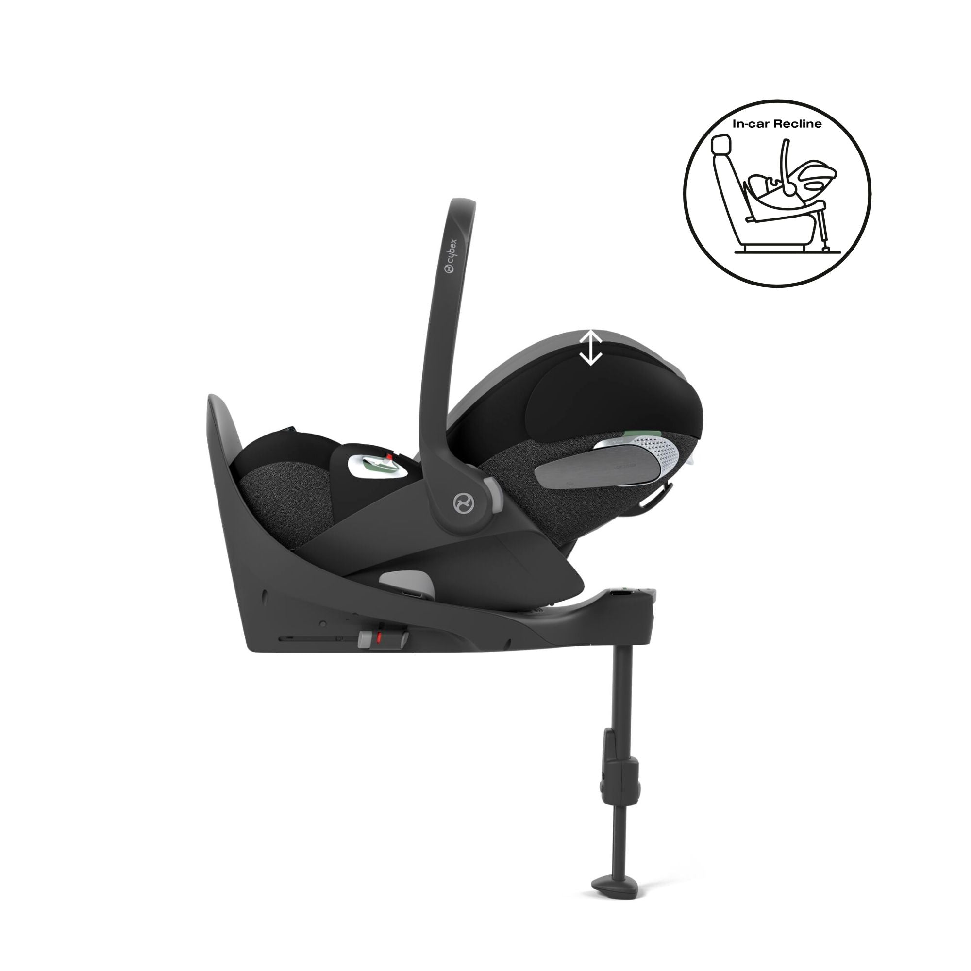 Cybex Cloud T i-Size Car Seat & Base T Isofix Base - Sepia Black