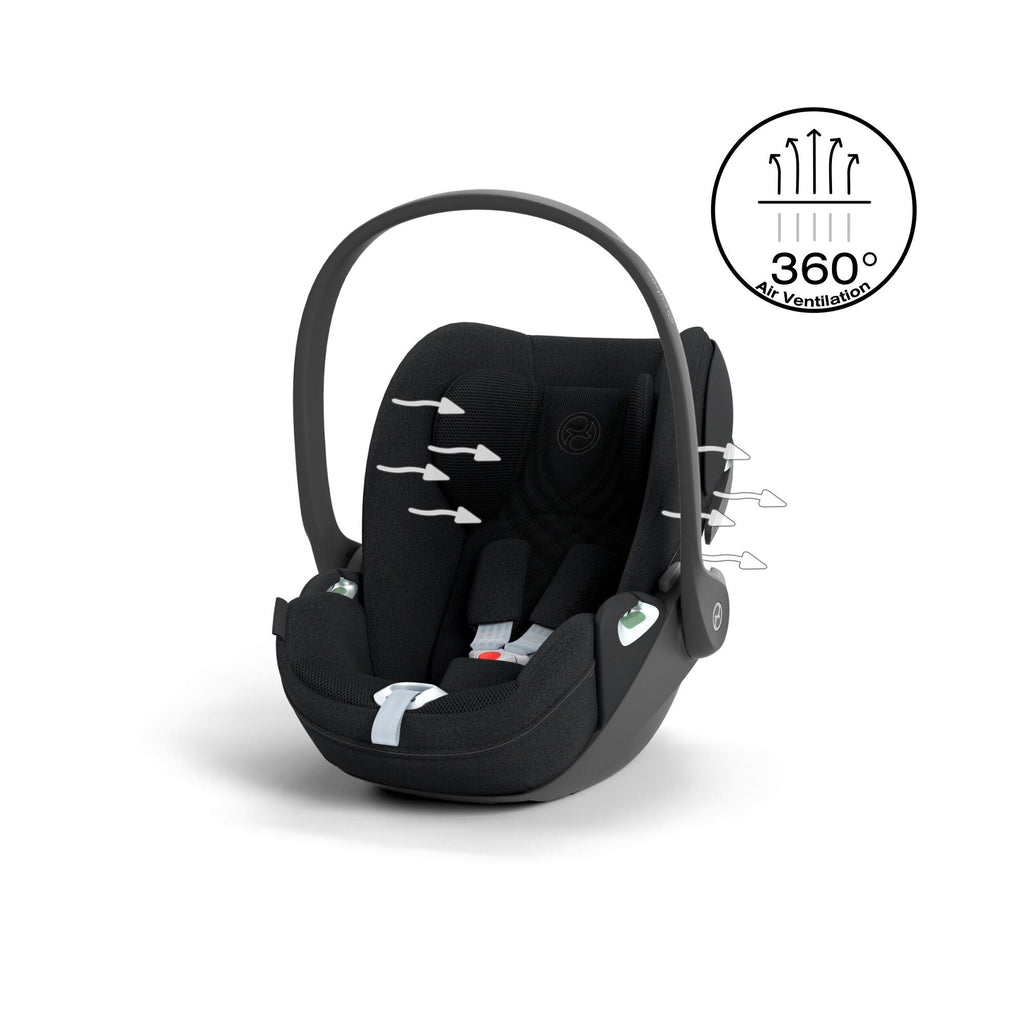 Cybex Cloud T i-Size Plus Car Seat & Base T Isofix Base - Sepia Black