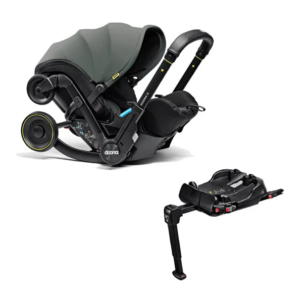 Doona X Car Seat & Stroller & Isofix Base - Slate Green