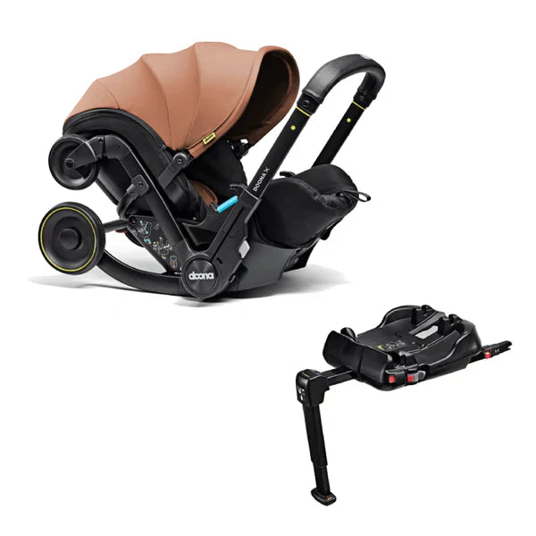 Doona X Car Seat & Stroller & Isofix Base - Terracotta