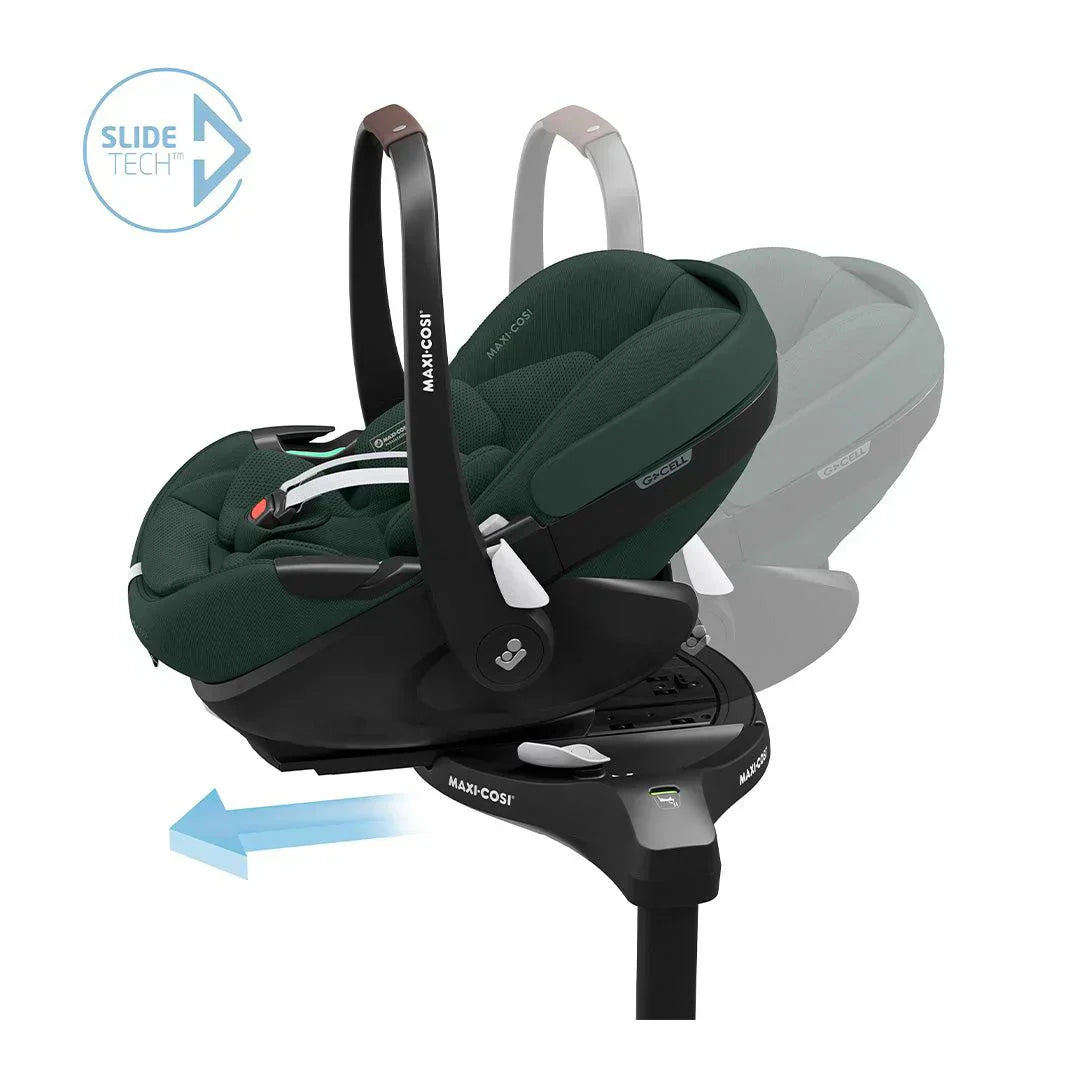 Maxi-Cosi Pebble 360 Pro2 Car Seat  - Twillic Green